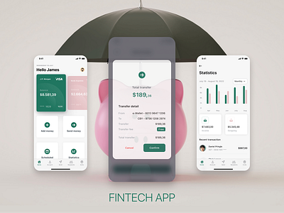 Fintech App Screens