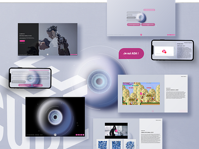 IA, QUI ES-TU ? Web Site Design : Website UI & UX / Home Page UI