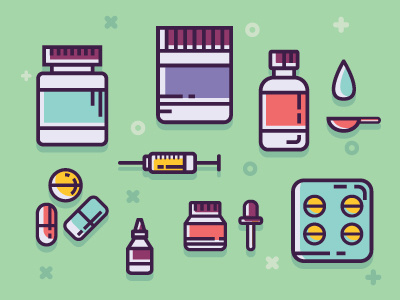 Medical Icons drugs health hospital icon icon design medical medication treatment