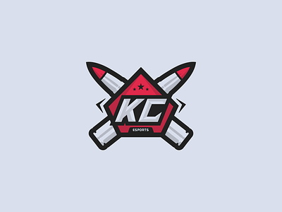 Kill Count eSports bullet esports gaming illustrator killcount logo mascot