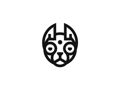 Hindu Kitten animal cat corporate identity illustration logo mark symbol