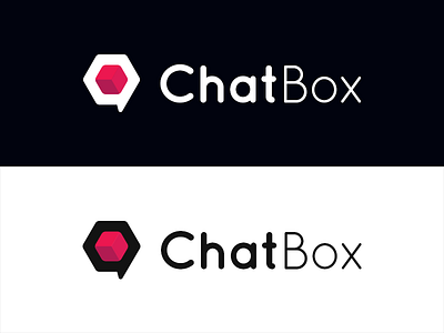ChatBox chat corporate cube identity logo mark polygon symbol