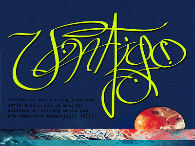VERTIGO GRAFFITI / TAG LOGOTYPE acid customtype design graffiti graphic design lettering logo tag type