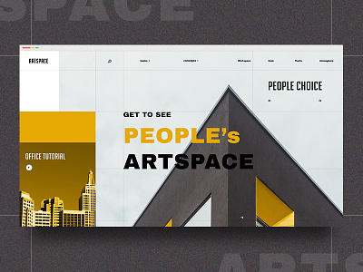 ARTSPACE - Web Design