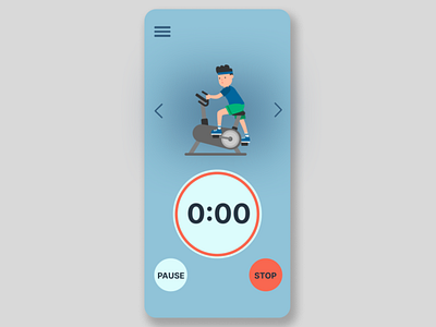 UI Challenge - Countdown graphic design motion graphics ui