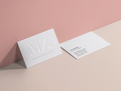 Minimal Business Cards architecture branding business business card business cards card cards clean deboss debossed design emboss embossed letterpress louisiana minimal minimalism print simple