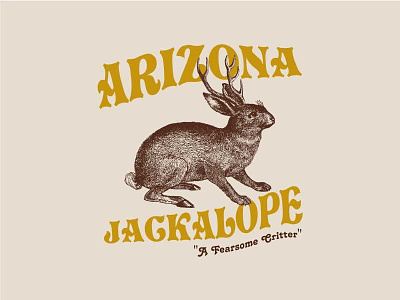 Arizona Jackalope animal arizona jackalope jackrabbit rabbit southwest
