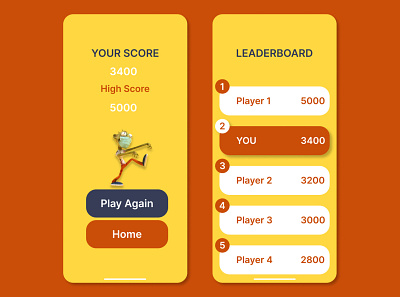 Leaderboard 019 daily ui 019 dailyui dailyui 019 dailyui019 game leader board leaderboard ui uidesign uiux ux