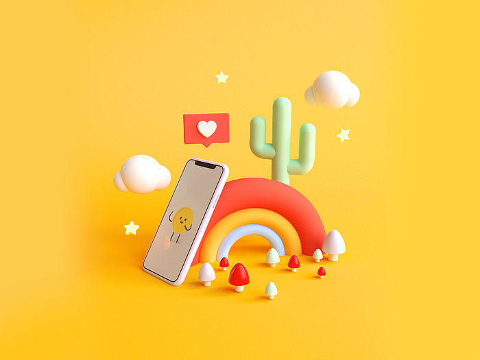 Liddo Rainbow World by Samantha Lopez on Dribbble