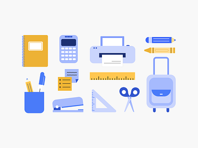 Office Supplies designs, themes, templates and downloadable graphic elements  on Dribbble
