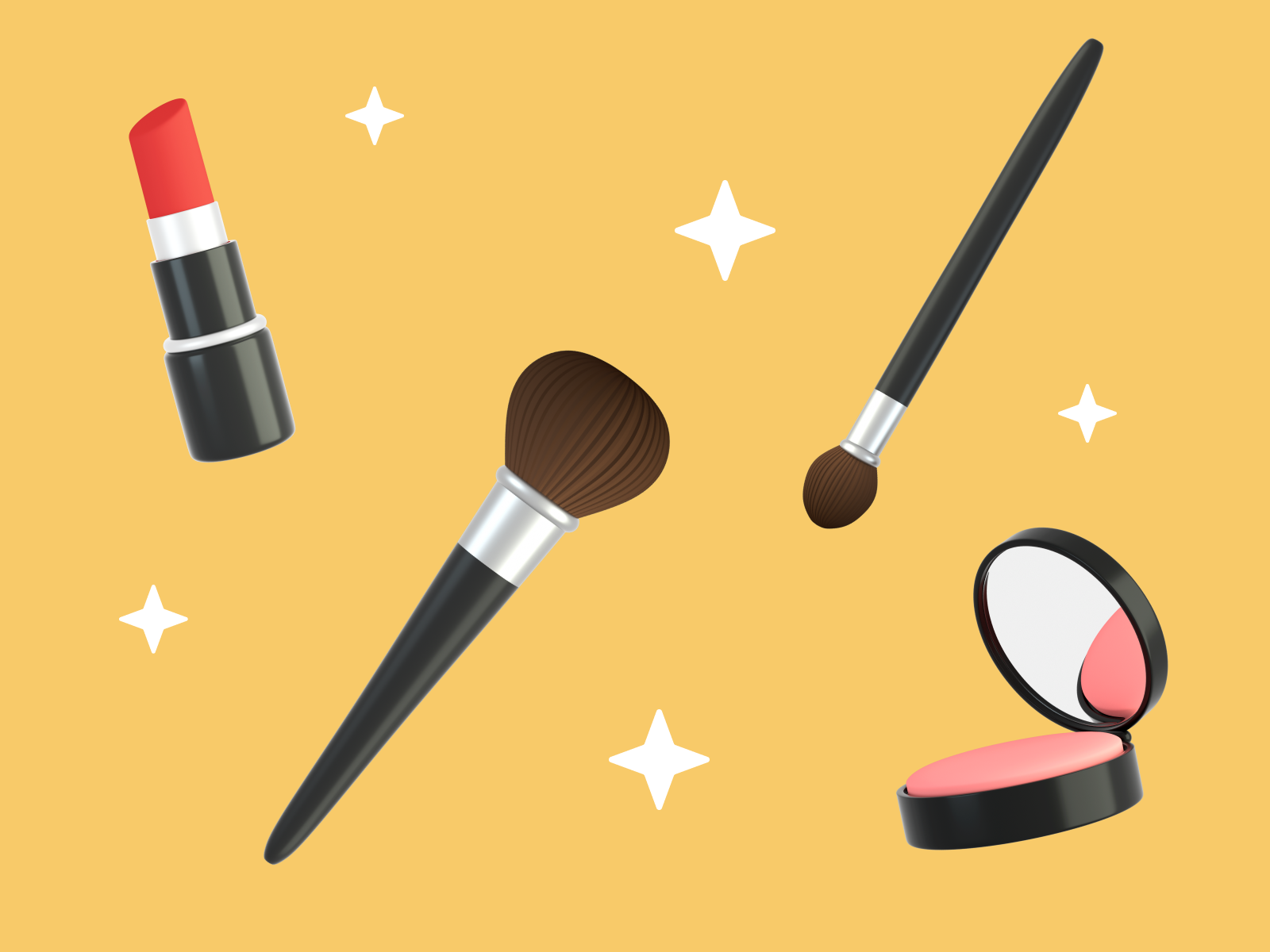 3D Makeup Products by Samantha Lopez on Dribbble
