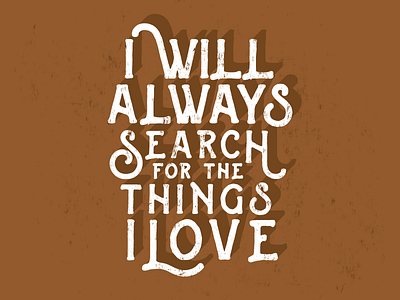 Type Ideas coffee love quote search type