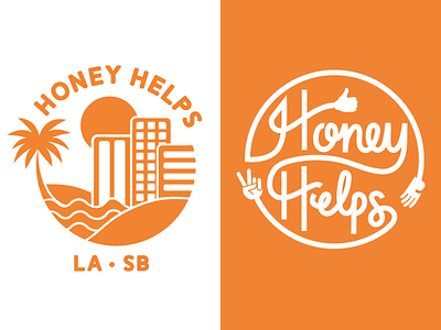 Honey Helps T-Shirt beach help honey la volunteer