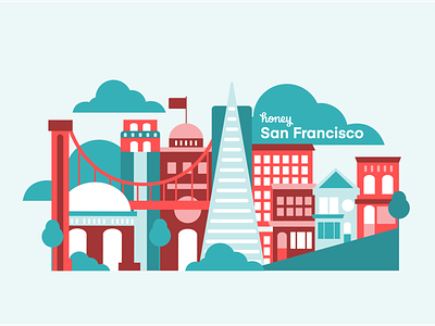Celebration of Cities - San Francisco bulidings cities citydesign san francisco sf skyline
