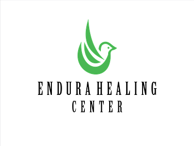 Logo Design bird healing