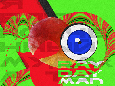 Raydayman Brain design graphic design illustration raydayman typography vector