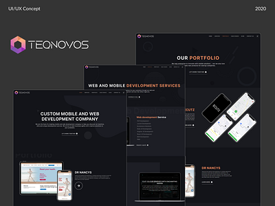 Teqnovos UI Concept