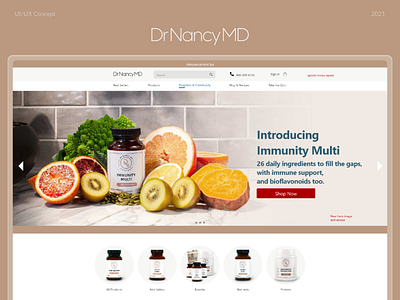 DrNancyMD Landing Page