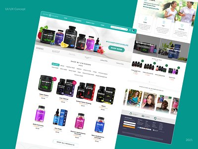 NutraChamp Landing page