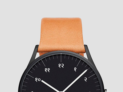 The D Watch design devanagari flat geometric hindi minimalism product design typography vector watchface