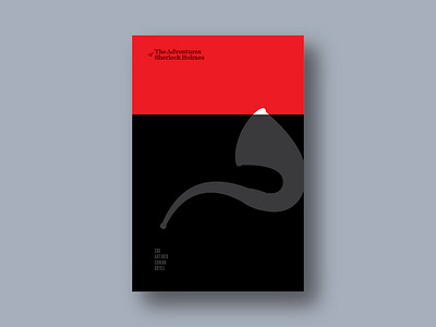 Sherlock Book Cover book concept design illustration minimalism sherlock holmes vector