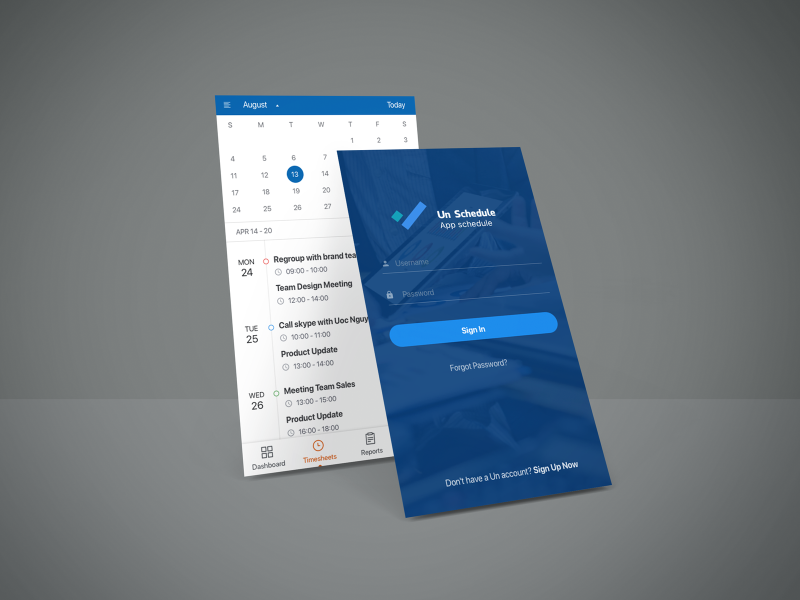 App Timesheet by Uoc Nguyen on Dribbble