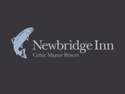 The Newbridge Inn graphic design logo typography