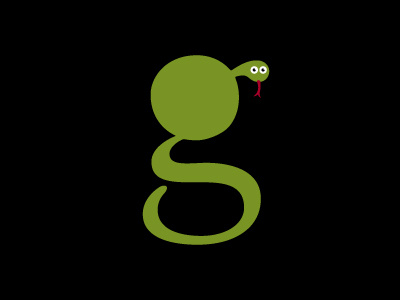 Snake ID graphic design identity logo