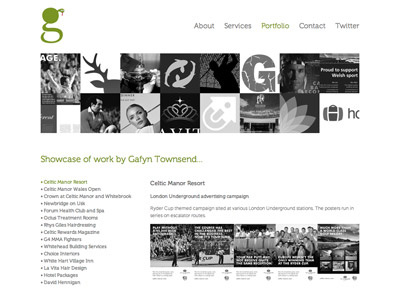 gafyn.co.uk 3 design web