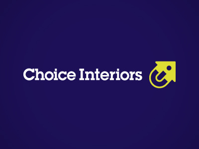 Choice Interiors graphic design logo typography