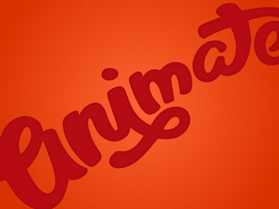 Animate lettering