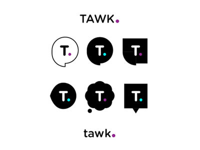 Tawk chat logo talk