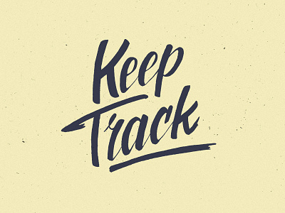 Keep Track Dribbble