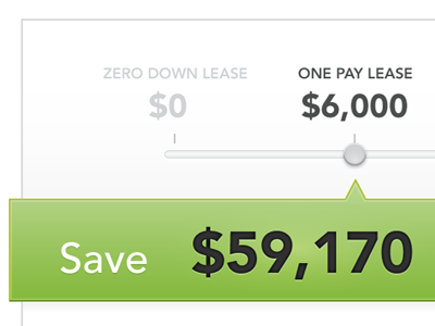 Payment Slider charts slider