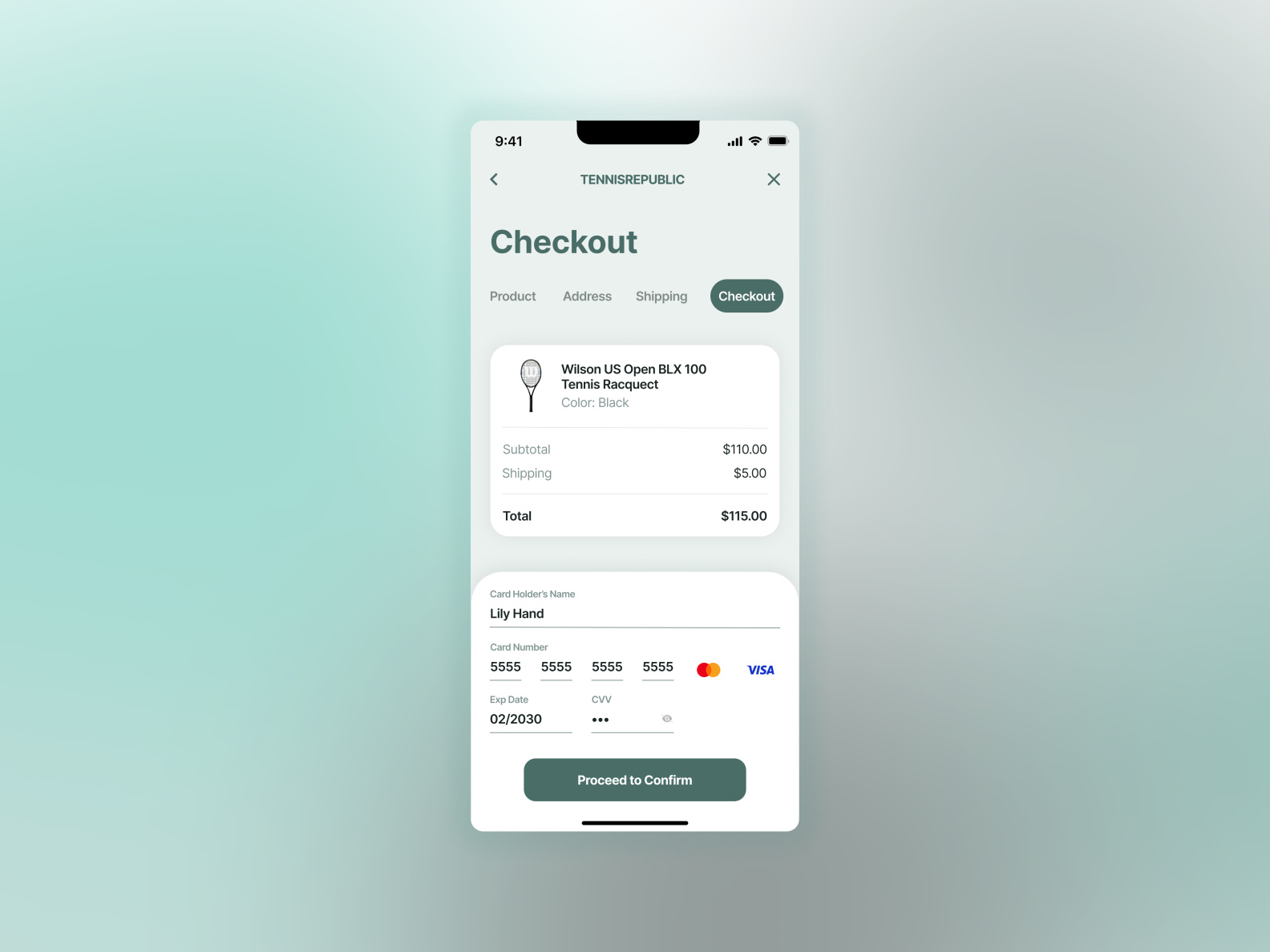 Daily UI Day Two: Checkout by Cody Hand on Dribbble