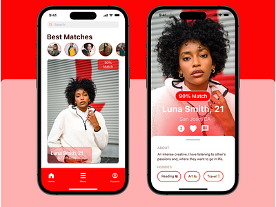 Daily UI Day Five: Dating App Profile