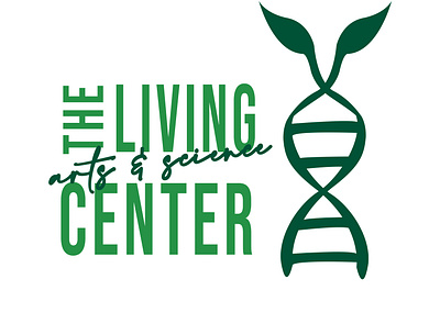 The Living Arts & Science Center arts and science branding design graphic design illustrator logo logo design mock project rebrand