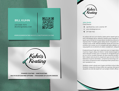 Kuhn's Koating adobe branding design graphic design illustration illustrator logo powder coating ui vector website website design wix
