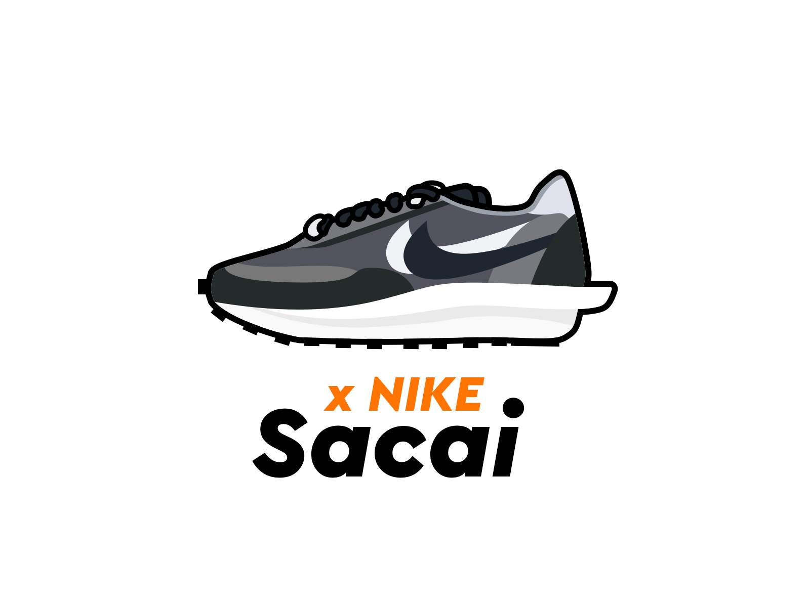 Nike x Sacai by Eaton on Dribbble