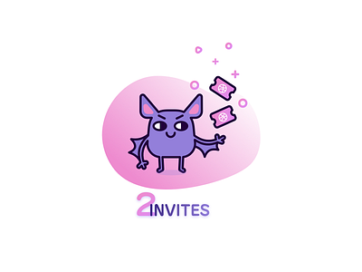 2x Dribbble Invites dribbble invites sticker wechat