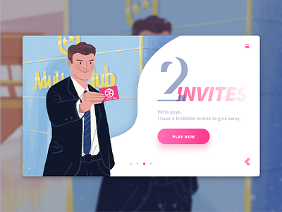 2x Dribbble Invites