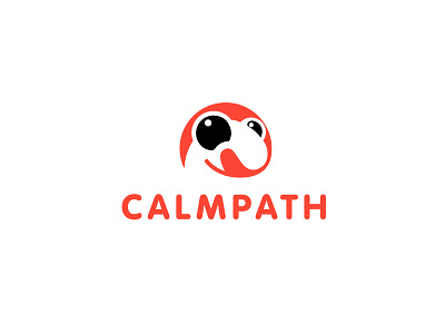 Calmpath (logo for my goddaughter App) :) design fun geckos logo vector
