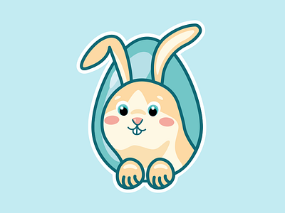 Easter Bunny Illustration