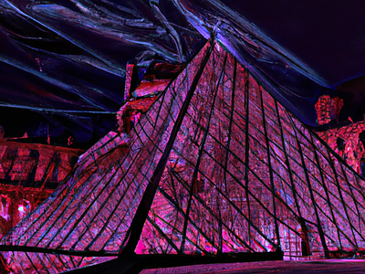 Futuristic Louvre