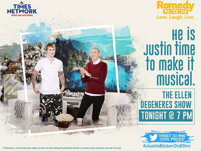 Romedy Now | Justin Bieber | Ellen