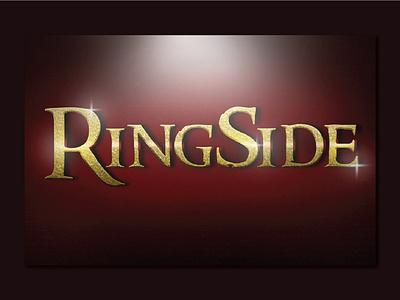 RingSide | Movie Premier Logo art branding channel design designer dribbble graphic graphicdesign hollywood illustration illustrator logo mn movie timesnetwork vector