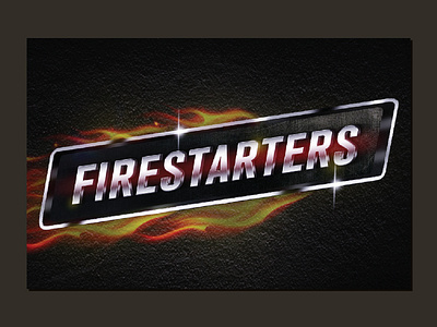 Firestarters | Logo art branding channel design designer graphic graphicdesign hollywood icon illustration illustrator logo mn movie typography vector