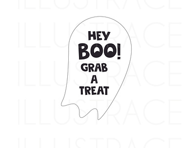 Halloween - Grab a Treat design grab a treat sign graphic design halloween signs halloween vector illustration trick or treat sign