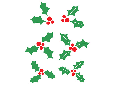 Christmas Mistletoe design graphic design illustration vector