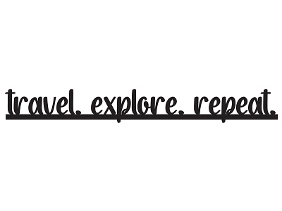 Travel Explore Repeat design graphic design illustration vector